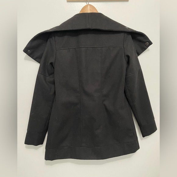 LabCo Black Pea Coat - Picture 5 of 6